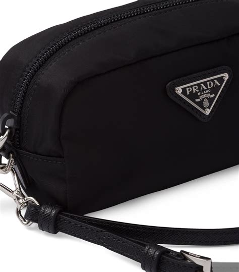 buy prada pencil case|Prada cosmetic bag nylon.